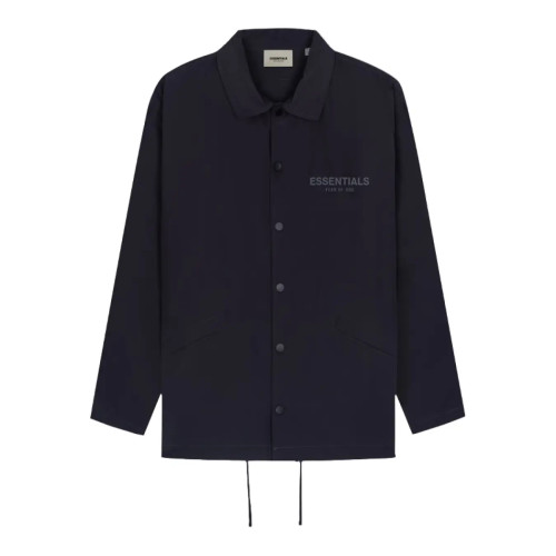 FOG FEAR OF GOD 21 multi-line lapel jacket ESSENTIALS retro coach jacket