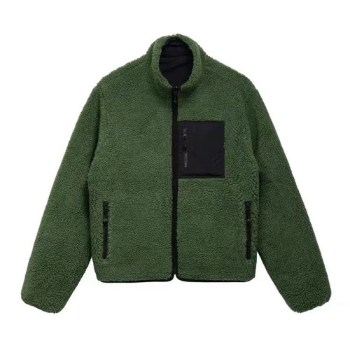 STUSSY BALL PRINT SWEATER GREEN