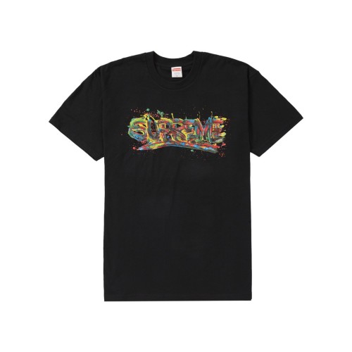 Supreme 2020ss paint logo tee