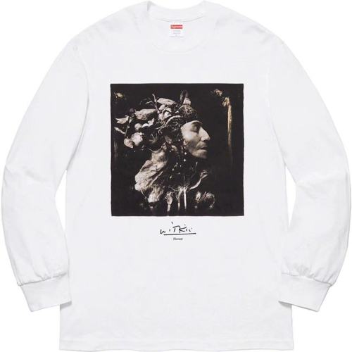 Supreme Joel-Peter Harvest  Long Sleeve Tee White