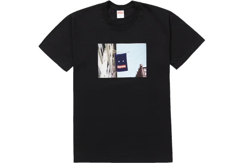 Supreme Banner Tee Black
