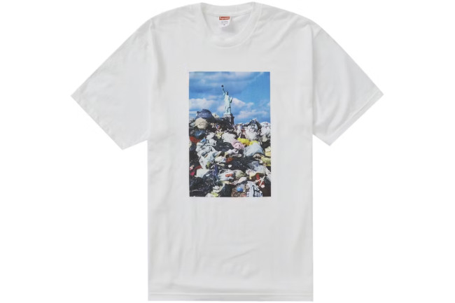 Supreme Liberty Graphic Cotton T-Shirt