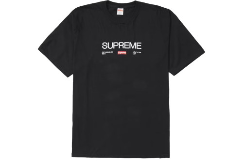 Supreme Est. 1994 Tee Black