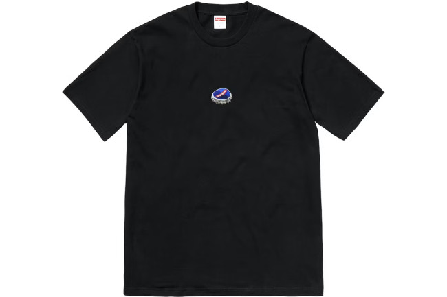 Supreme Bottle Cap Tee Black