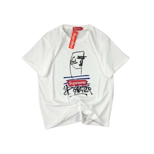 Supreme Artistic Face Tee White