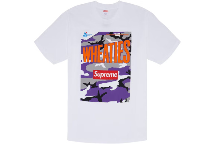 Supreme Wheaties Tee White