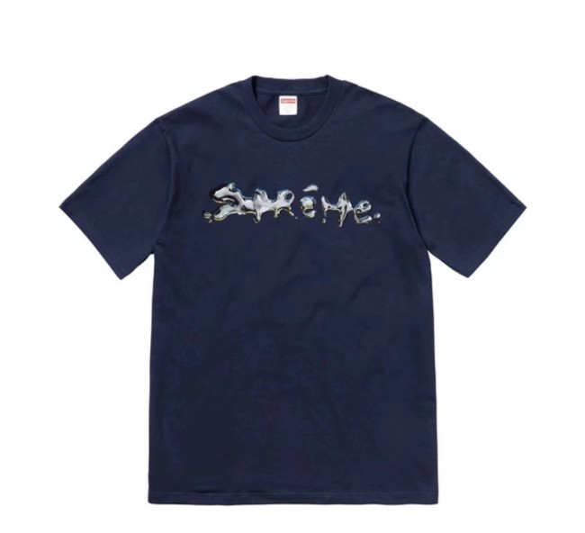 Supreme Luquid Tee Navy