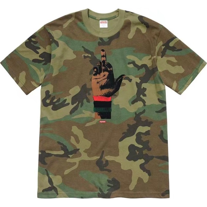 Supreme Finger Tee Camouflage