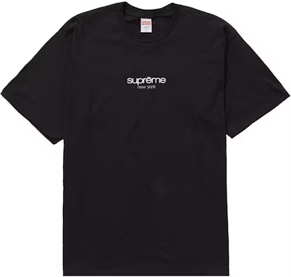 Supreme Classic Logo Tee 'Black'