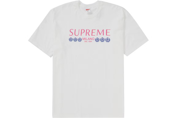 Supreme Milano Tee White