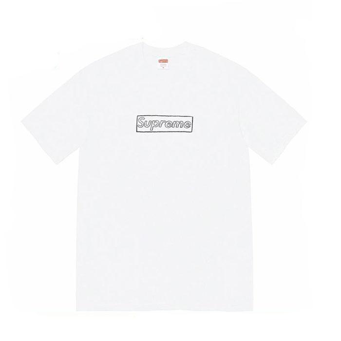 Supreme×KAWS Chalk Logo Tee