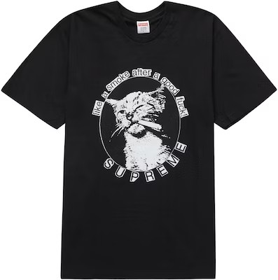 Supreme Smoke Tee (SS23) Black