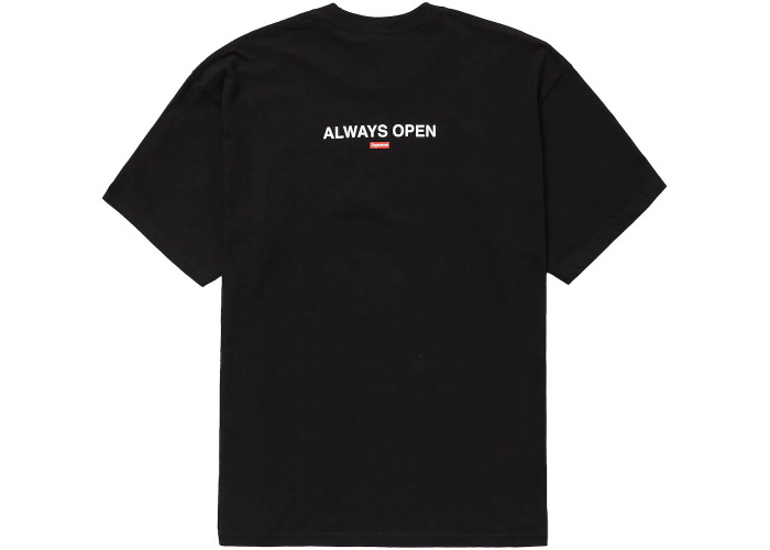 Supreme Gas Tee Black
