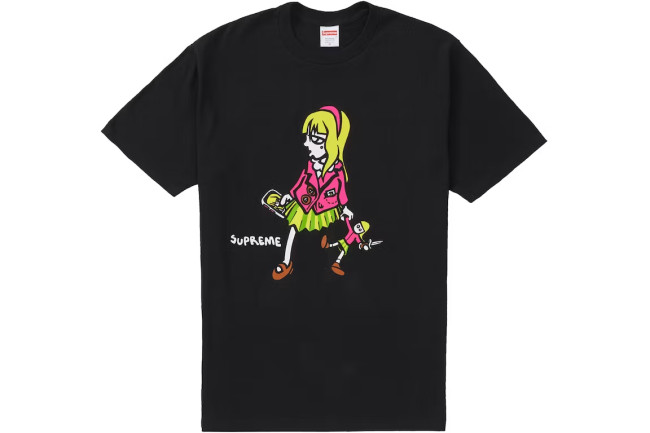 Supreme Suzie Switchblade Tee Black