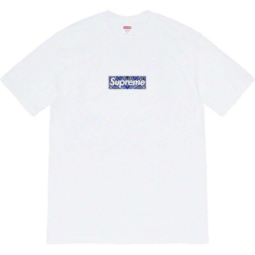 Supreme 19FW Bandana Box Logo Tee