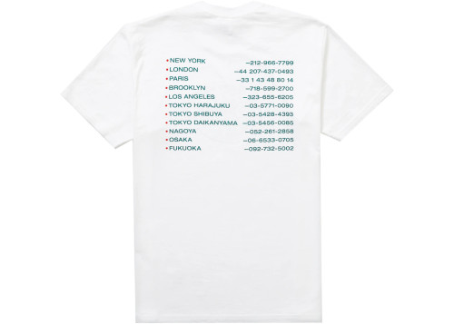 Supreme New Shit Tee White