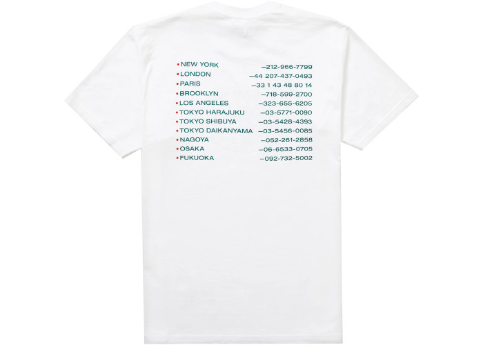 Supreme New Shit Tee White