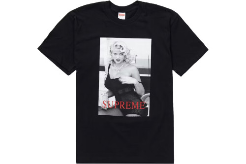 Supreme Anna Nicole Smith Tee Black