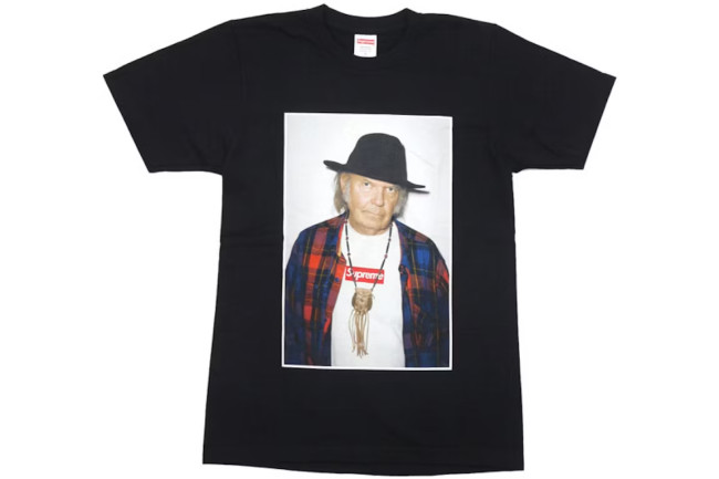 Supreme Neil Young Tee Black