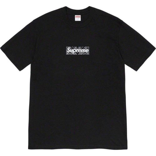 Supreme 19FW Bandana Box Logo Black