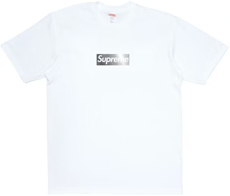 Supreme Chicago Box Logo Tee White