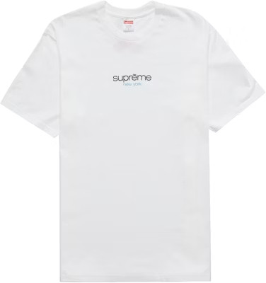 Supreme Classic Logo Tee 'White'
