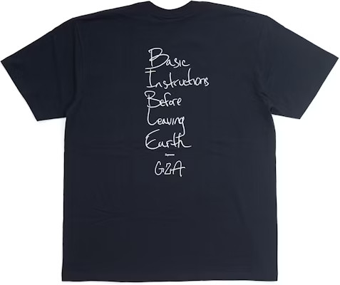 Supreme Liquid Swords Tee Navy