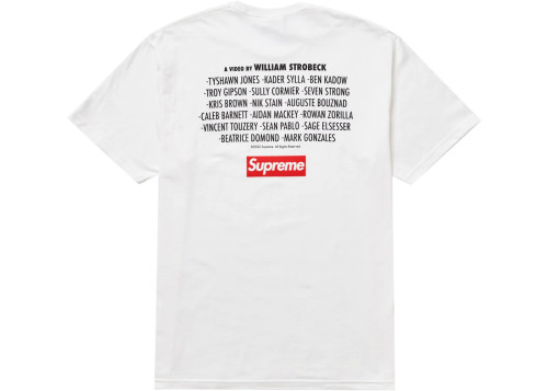 Supreme “Play Dead” Tee White