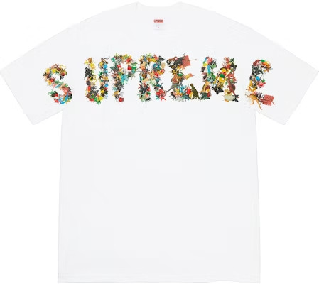 Supreme Toy Pile Tee White