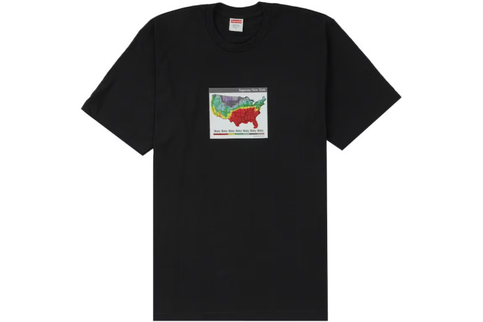 Supreme Weather Tee Black