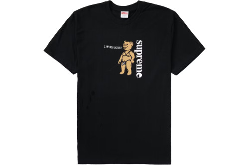 Supreme Not Sorry Tee Black