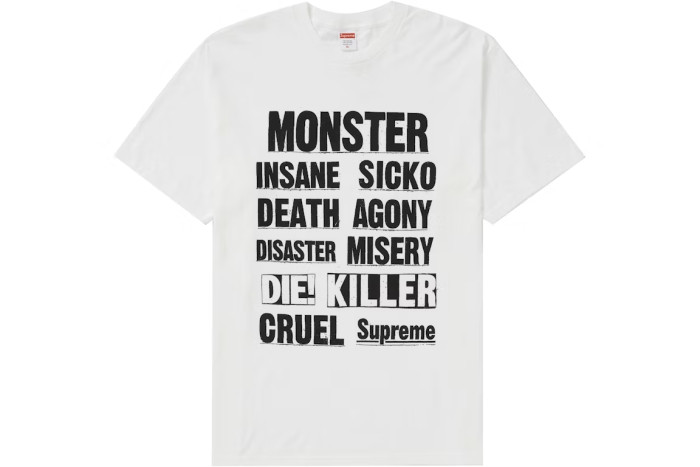 Supreme Monster Tee White