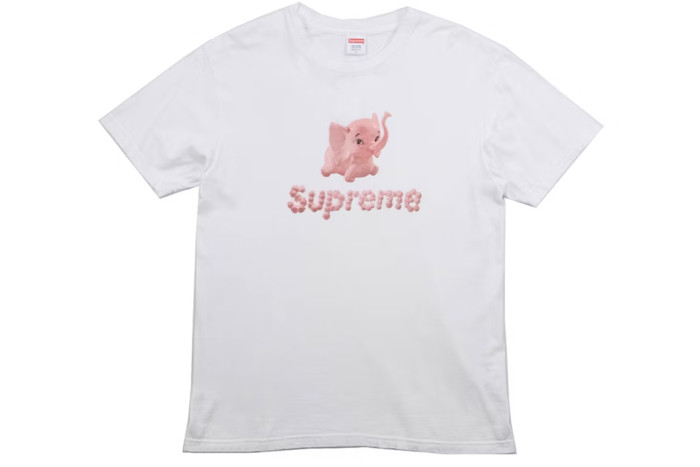 Supreme Elephant Tee White