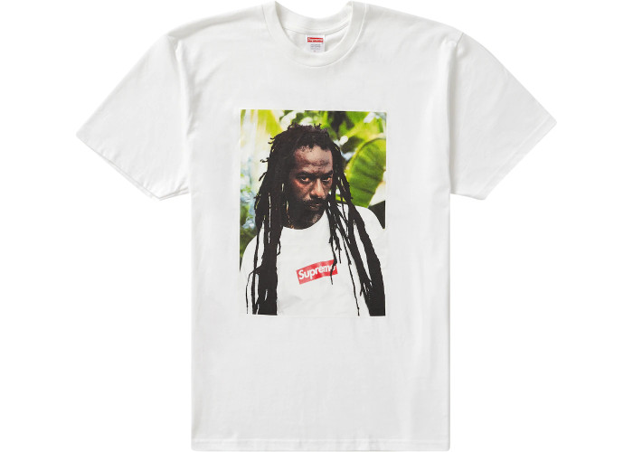 Supreme Buju Banton Tee White