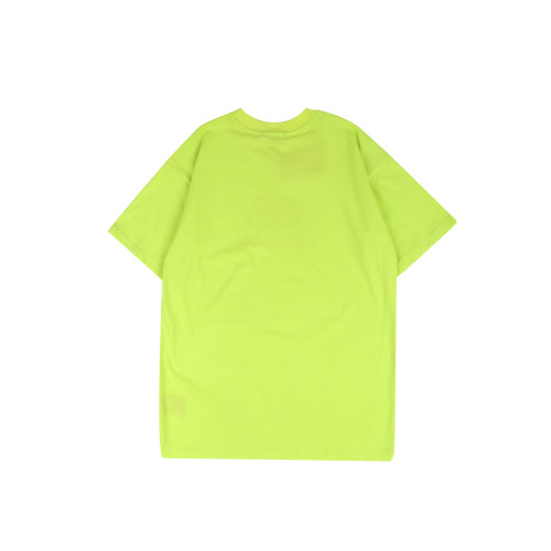 Balenciga logo tee LX001 chartreuse