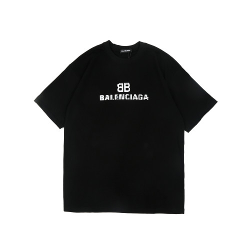 Balenciga logo tee LX004 black