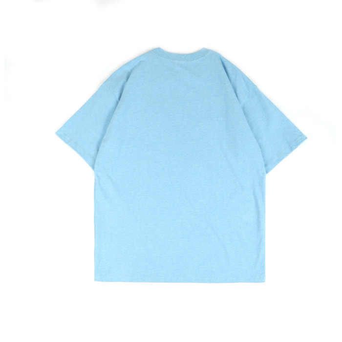 Balenciga logo tee haze blue