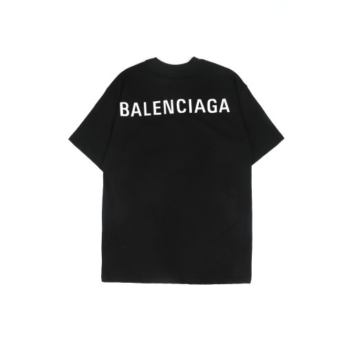 Balenciga logo tee LX008 black