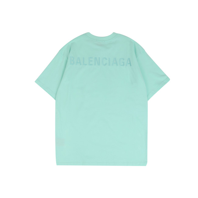 Balenciga logo tee LX008 mint green
