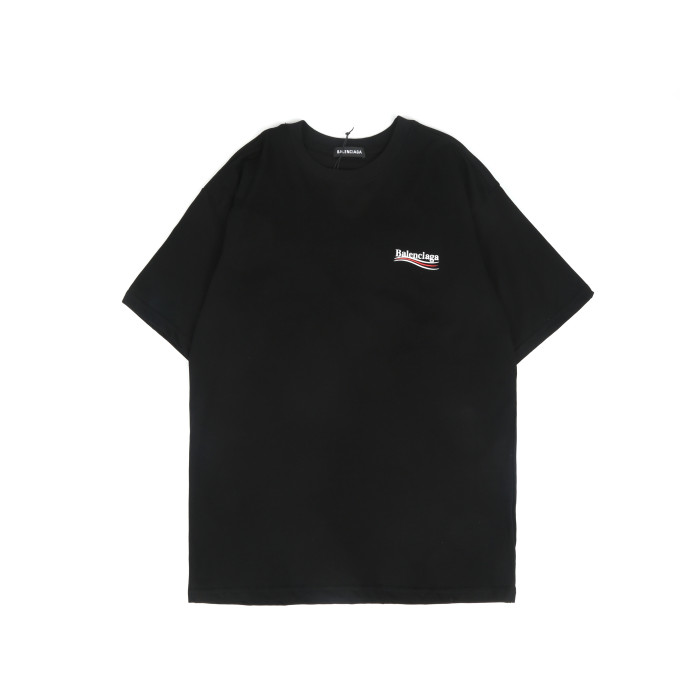 Balenciga logo tee LX002 black