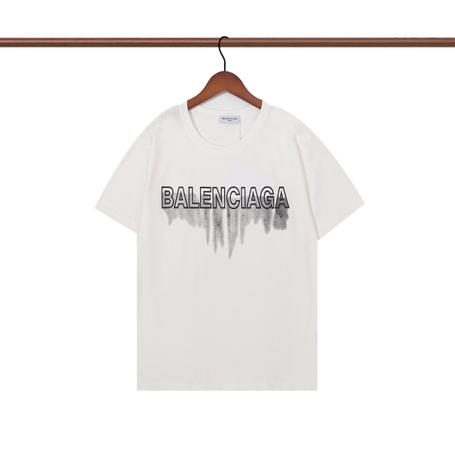 Balenciga logo tee XHB370 white