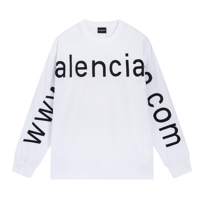 Balenciga logo tee BL225001 white