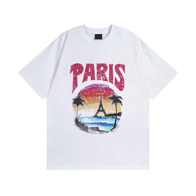 Balenciga logo tee BL23218 white