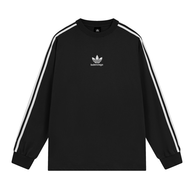 Balenciga jointly Adidas logo tee p105 black