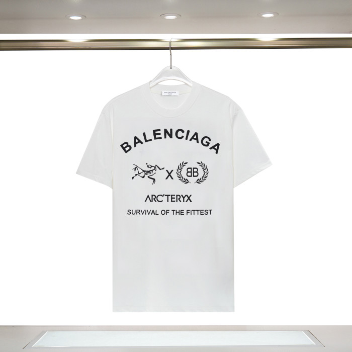 Balenciga logo tee  XH-B378 white