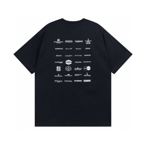Balenciga logo tee LX2312 black