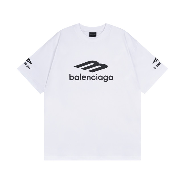 Balenciga logo tee BL223317 white