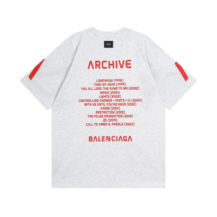 Balenciga logo tee BL223308 white