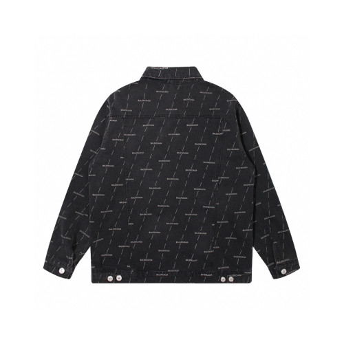 Balenciga logo jacket lx9922 black