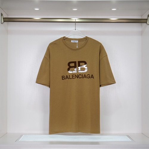 Balenciga logo tee xh9006 khaki